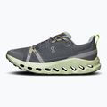 Men's On Cloudsurfer Trail iron/lima running shoes 10