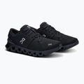 Women's running shoes On Cloud X 4 black/eclipse 8