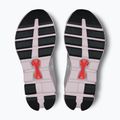 Women's running shoes On Cloud X 4 silver/flame 12