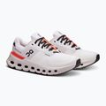 Women's On Cloudrunner 2 white/sand running shoes 8