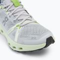 Women's On Cloudsurfer Trail running shoes frost/lima 7