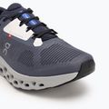 Men's On Running Cloudstratus 3 metal/glacier running shoes 7