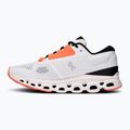 Women's On Cloudstratus 3 white/sand running shoes 10