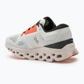 Women's On Cloudstratus 3 white/sand running shoes 3