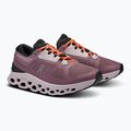 Women's On Cloudstratus 3 quartz/lily running shoes 8