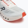 Men's On Running Cloudsurfer Next white/flame running shoes 7