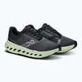 Women's On Cloudsurfer Next black/lima running shoes 8