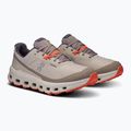Women's On Cloudvista 2 Waterproof pearl/ice running shoes 8