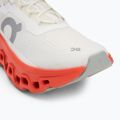 Women's running shoes On Running Cloudmonster white/flame 7