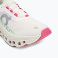 Women's running shoes On Cloudmonster white/lima 7