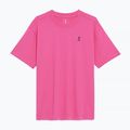 Women's On Running Club T shirt pink 8