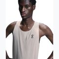 Men's running tank top On Running Race Singlet pearl 5