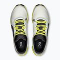 Men's On Running Cloudflow 5 white/lime running shoes 4