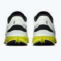 Men's On Running Cloudflow 5 white/lime running shoes 6