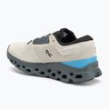 Men's On Running Cloudstratus 3 cream/horizon running shoes 3