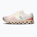 Women's running shoes On Running Cloud X 4 ivory/salmon 2