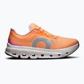 Women's On Cloudflow 5 tangerine/silver running shoes 8