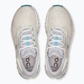 Women's On Running Cloudstratus 3 cream/arctic running shoes 2