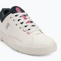 Women's On Running The Roger Advantage ivory/pink shoes 7