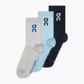 Socks On Logo High 3 pairs wash/navy