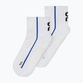Socks On Running Court Mid white/indigo