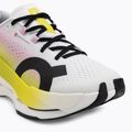 Women's On Cloudboom Max lime/raspberry running shoes 7