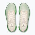 Men's On Cloudsurfer Max ivory/honeydew running shoes 6