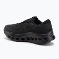 Women's running shoes On Cloudsurfer Trail 2 Waterproof black/black 3