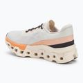 Women's On Cloudmonster 2 ivory/tangerine running shoes 3