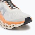 Women's On Cloudmonster 2 ivory/tangerine running shoes 7