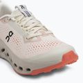 Women's running shoes On Cloudsurfer Trail 2 ivory/salmon 7