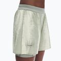 Women's running shorts On Performance Terra seedling/tin 7