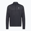 Men's running sweatshirt On Core 1/4 Zip black