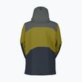 Men's ski jacket SCOTT Ultimate Dryo Ripstop shadow grey/meadow green 2