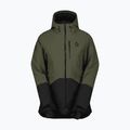 Women's Ski Jacket SCOTT Ultimate Dryo Ripstop douglas green/black