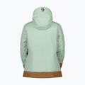 Women's ski jacket SCOTT Ultimate Dryo Tech fresh green/bread brown 2