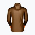 Men's SCOTT Defined Light Hoody bread brown/flash orange sweatshirt 2