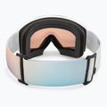 SCOTT Shield white/soft pink/enhancer rose chrome ski goggles 3