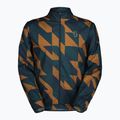 Men's running jacket SCOTT Endurance Tech Windbreaker dark blue/bread brown
