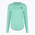 Women's running longsleeve SCOTT Endurance Tech miami green