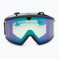 Ski goggles SCOTT Ambit black/white/amp aurora green chrome 2