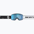 Ski goggles SCOTT Ambit black/white/amp aurora green chrome 2