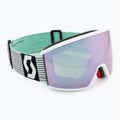 Ski goggles SCOTT Ambit white/mint green/amp lavender chrome