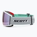 Ski goggles SCOTT Ambit white/mint green/amp lavender chrome 4