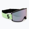 Ski goggles SCOTT Ambit Compact glow green/amp lavender chrome