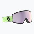 Ski goggles SCOTT Ambit Compact glow green/amp lavender chrome 5