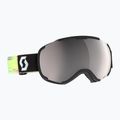Ski goggles SCOTT Faze II black/neon yellow/amp silver chrome 5