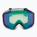 Ski goggles SCOTT Shield black/white/amp aurora green chrome 2