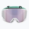 Ski goggles SCOTT Shield white/mint green/amp lavender chrome 2