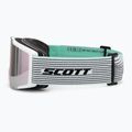 Ski goggles SCOTT Shield white/mint green/amp lavender chrome 4